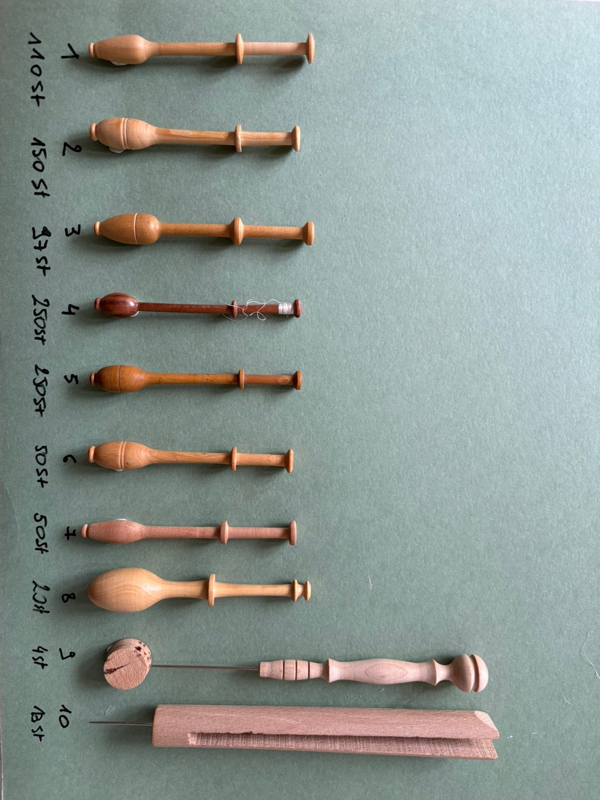 Collection de bobines en dentelle, Enlèvement, Utilisé, Bobine(s)