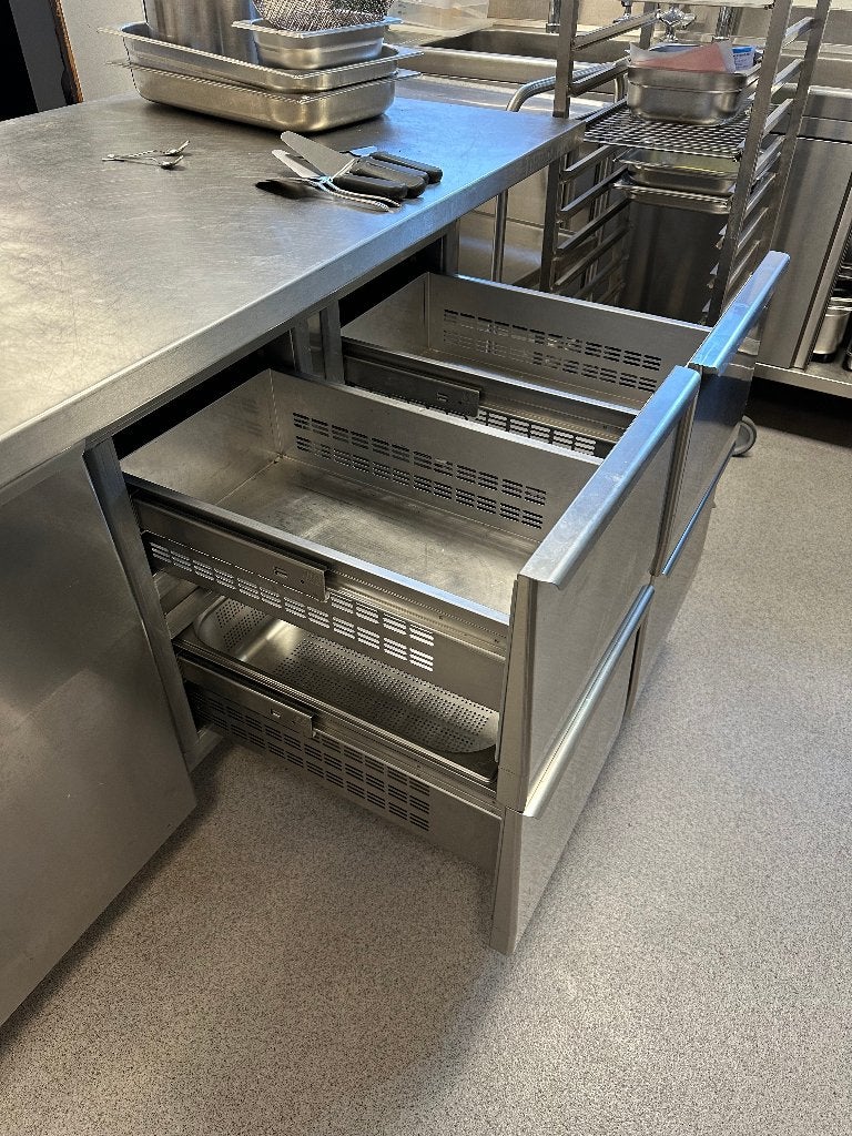 Koelwerkbank - gekoelde werktafel horeca, Ophalen, Gebruikt, Koelen en Vriezen