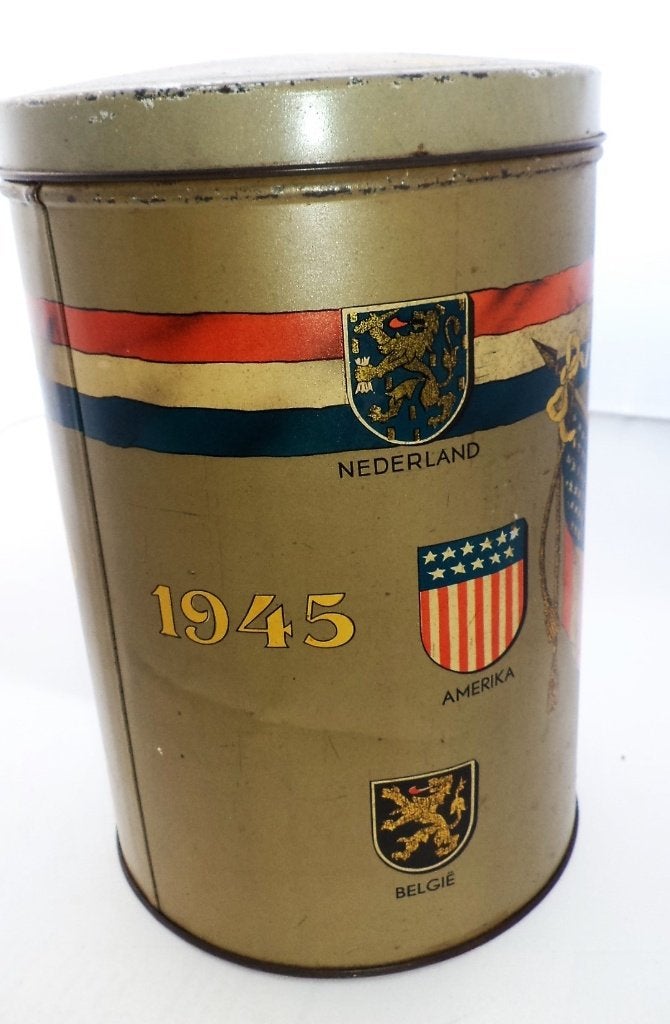 Uniek WOII Bevrijdingsblik 1939-1945 – Geallieerde Leiders, Verzamelen, Ophalen, Overige soorten, Overige typen