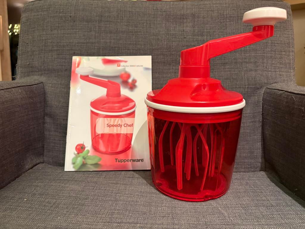 Speedy chef Tupperware, Enlèvement, Comme neuf, Rouge, Autres types