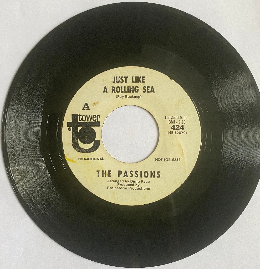 The Passions Net als een Rolling Sea-promo Northern Soul, Gebruikt, 7 inch, Originele persing, Ophalen of Verzenden