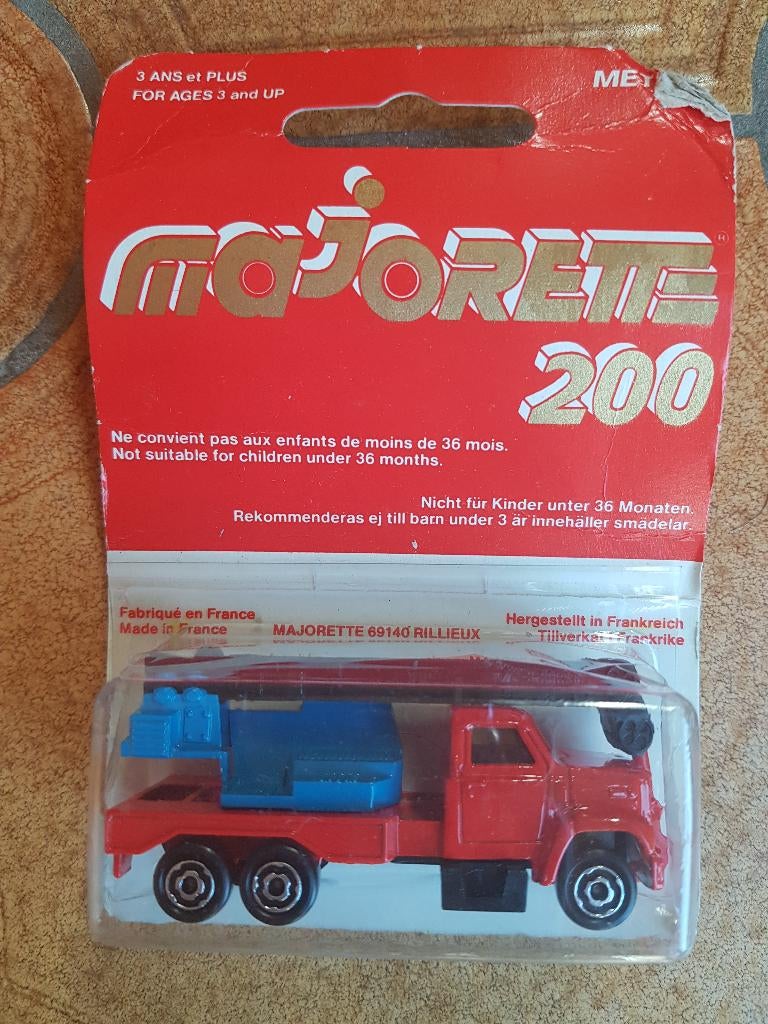 Majorette 283 Kraanwagen Serie 200 Vintage mint, Ophalen of Verzenden, Nieuw, Bus of Vrachtwagen