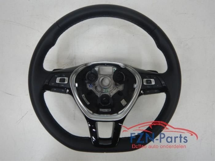 VW Caddy 2K Stuur MF+CNL Leer, Auto-onderdelen, Besturing, Ophalen of Verzenden, Gebruikt