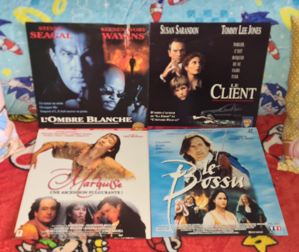 Lot de 20 LaserDisc, Enlèvement ou Envoi, Utilisé, Film, Autres types