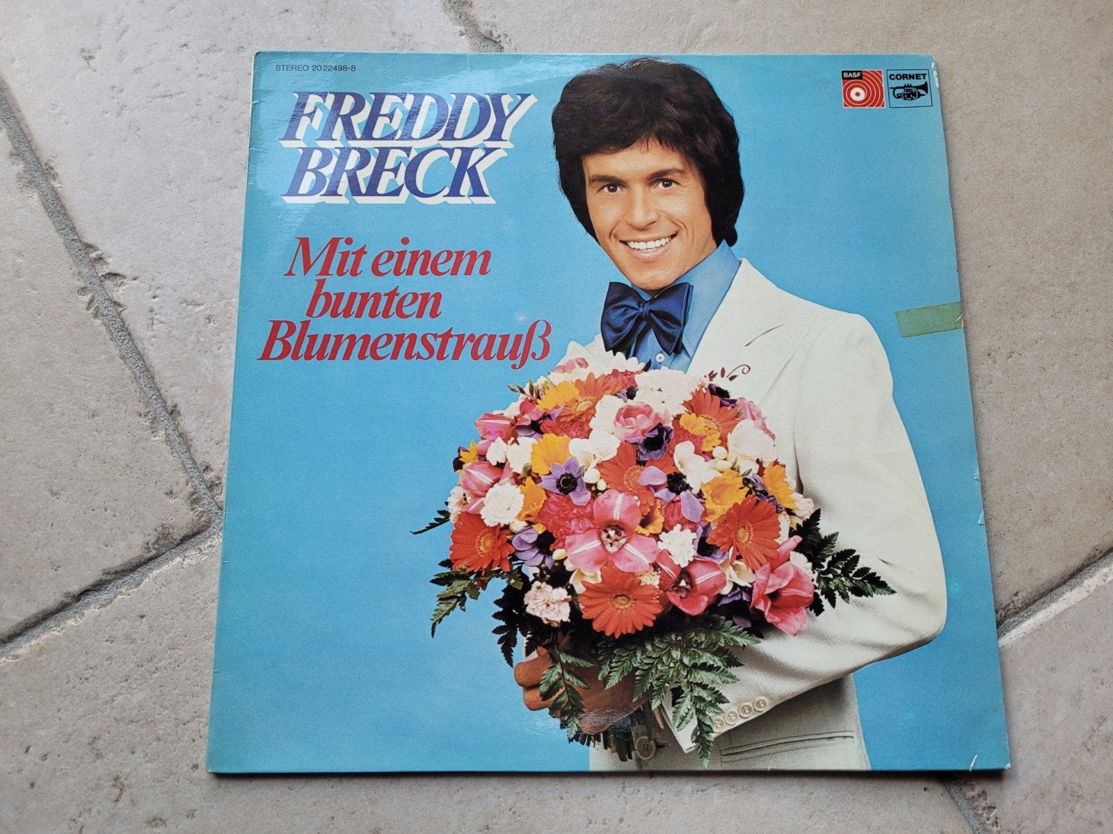 Vinyl Freddy Breck - Mit einen bunten Blumenstrauss, Cd's en Dvd's, Vinyl | Overige Vinyl, Ophalen of Verzenden, Gebruikt