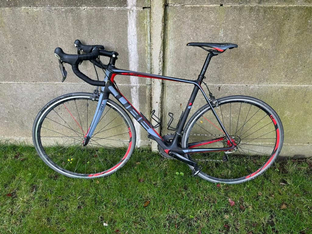 Cube carbon koersfiets, Fietsen en Brommers, Fietsen | Racefietsen, Carbon, Heren, Zo goed als nieuw, 53 tot 57 cm