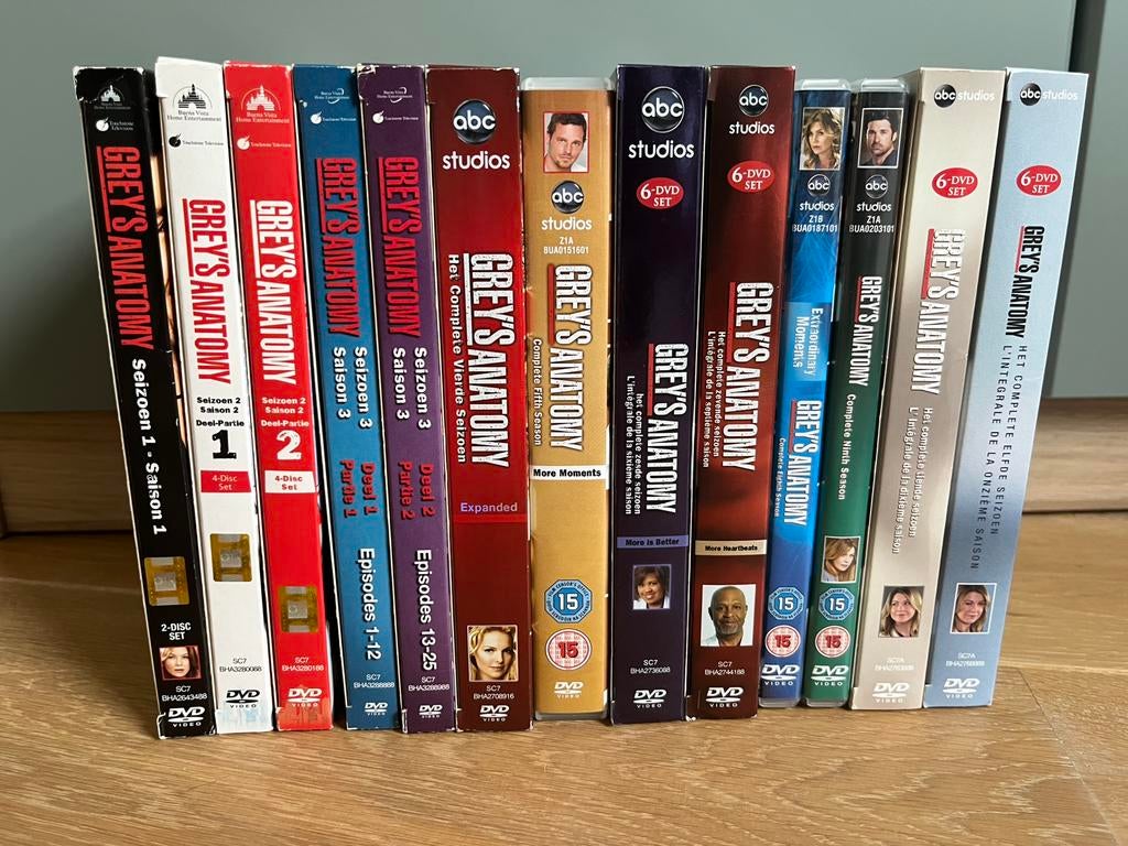 Grey’s Anatomy S1-11, Ophalen of Verzenden, Zo goed als nieuw