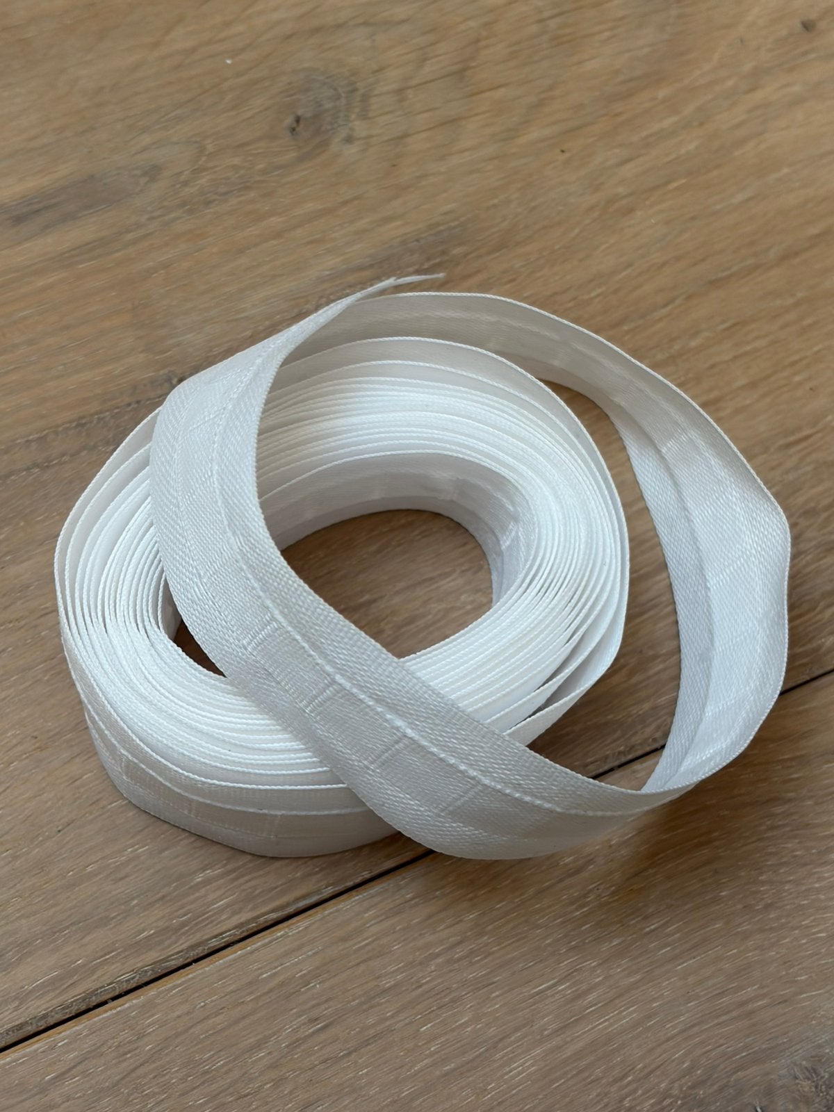 GRATIS - Restant plooiband, Ophalen of Verzenden, Gebruikt, Lint, Band of Elastiek