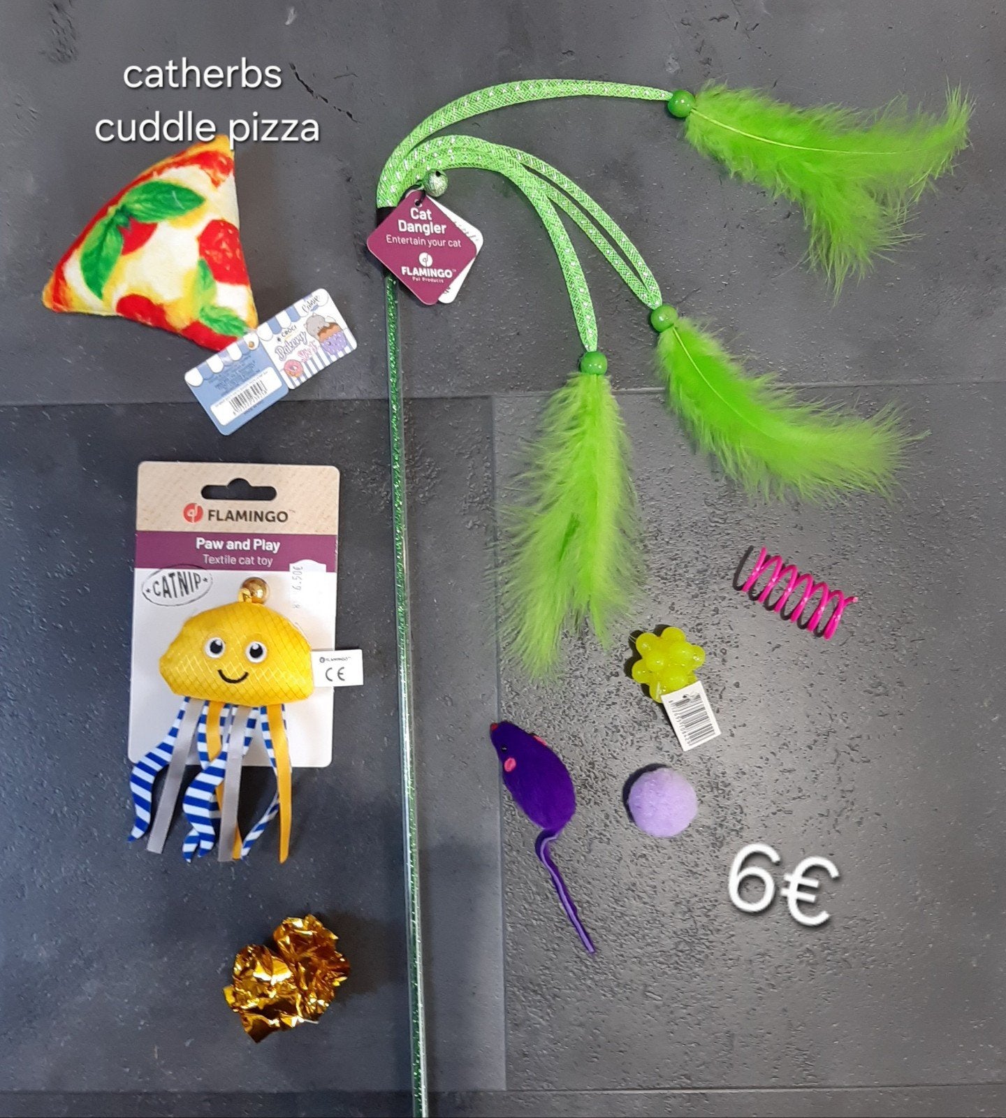 kattenspeelgoed set, Ophalen of Verzenden, Nieuw