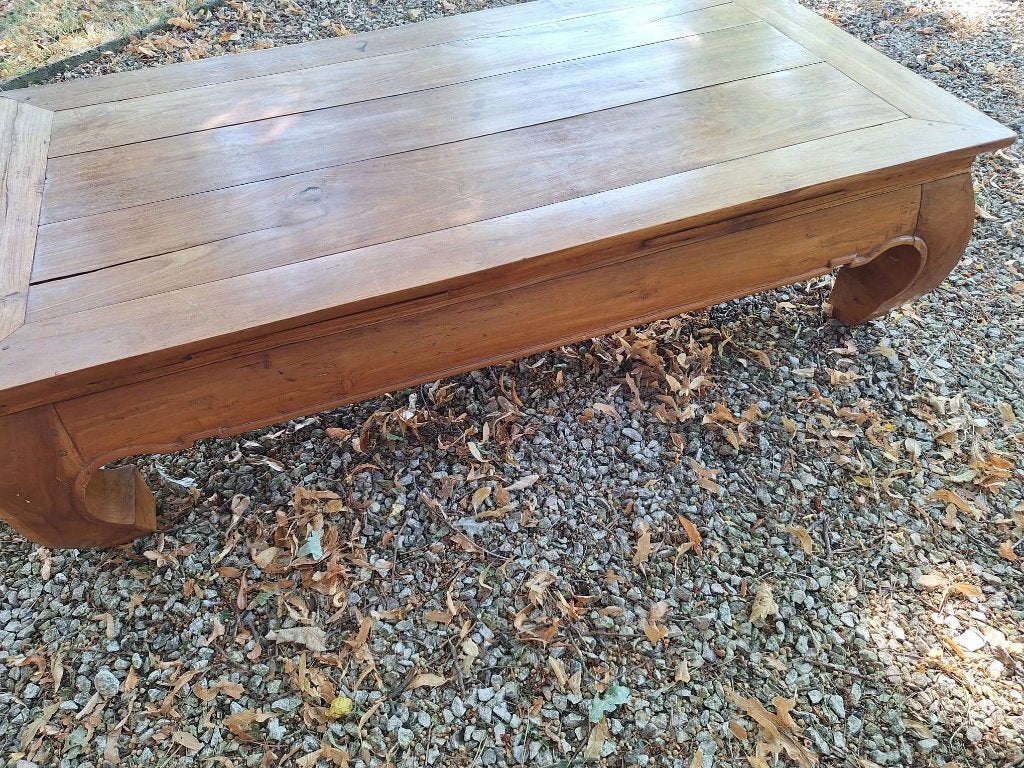 Antieke salontafel, Ophalen