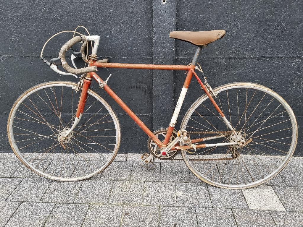 Vintage koersfiets splendor, Ophalen