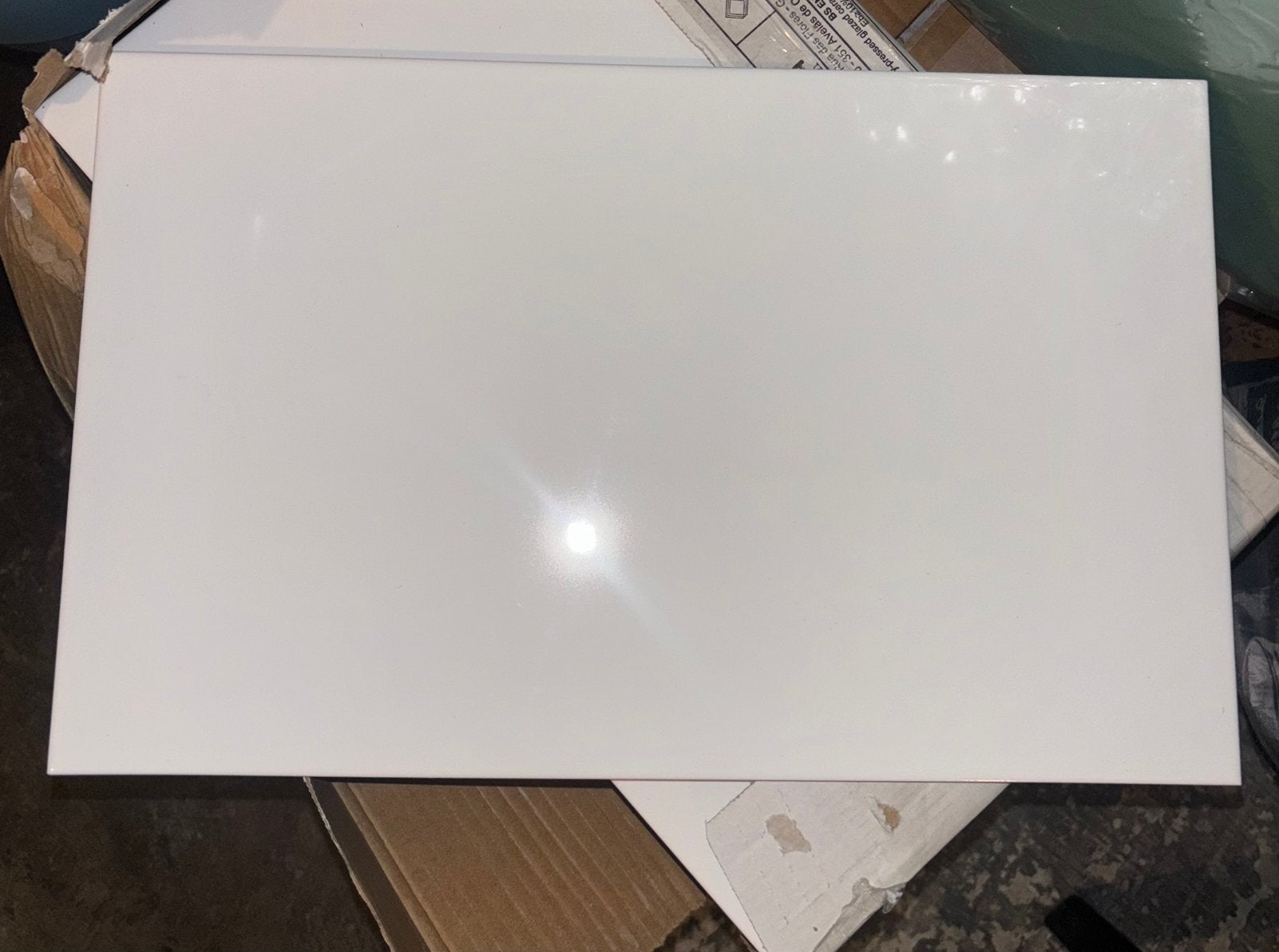 Vloertegels Wit 25x40 30stuk/1,5m2, Huis en Inrichting, Ophalen of Verzenden, Nieuw
