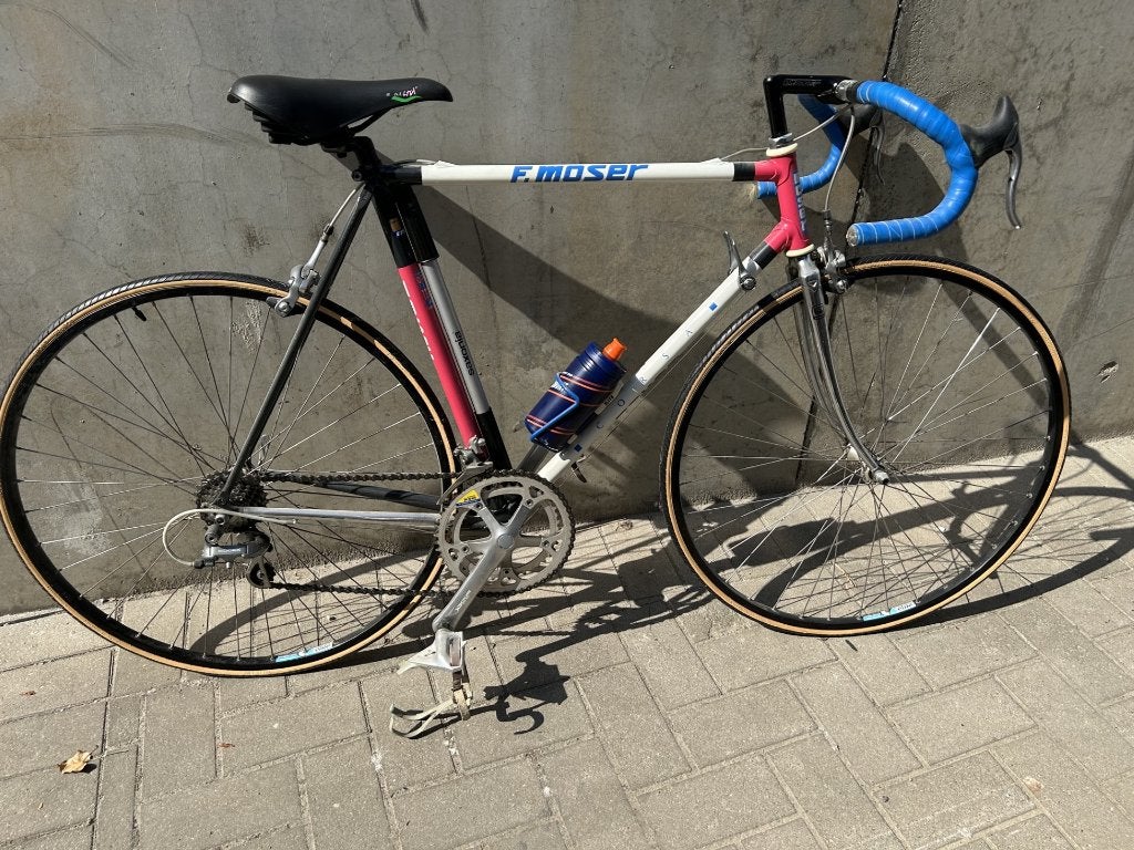 Moser Corsa maat 56, Fietsen en Brommers, Ophalen, Jaren '60 of nieuwer, Velgrem, Moser