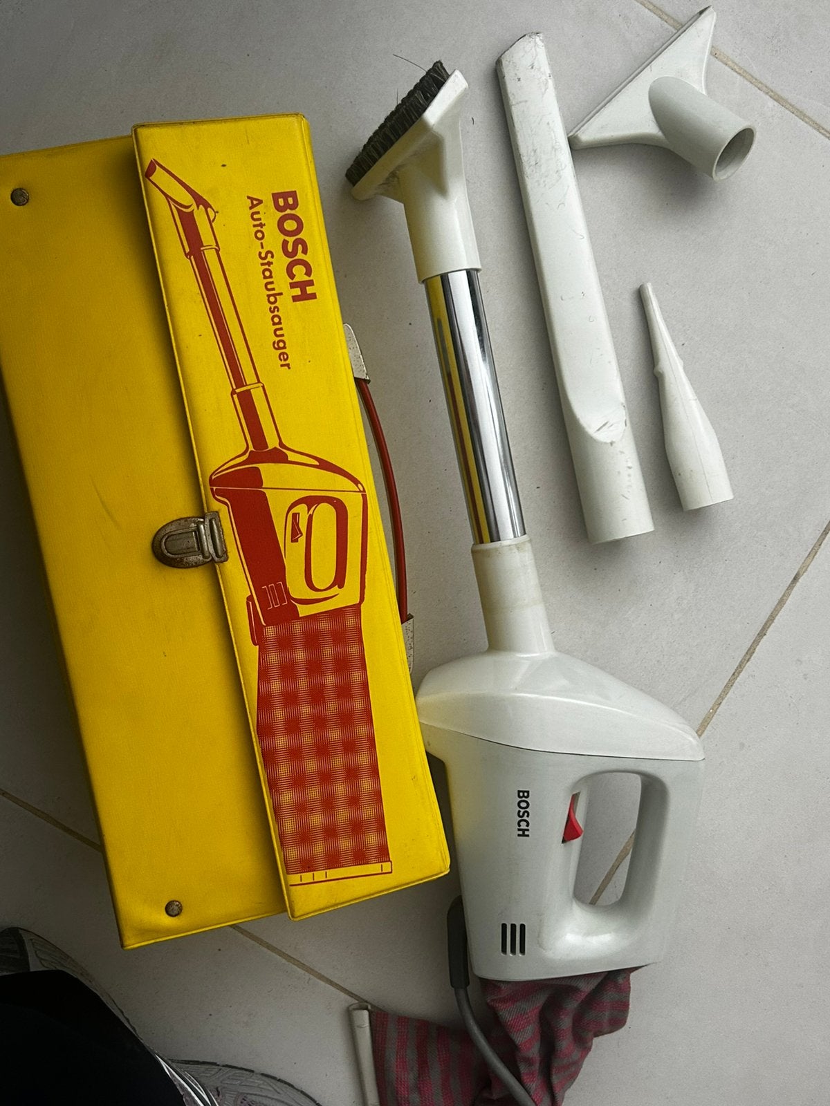 Handstofzuiger voor oldtimer werkt perfect, Ophalen, Zo goed als nieuw