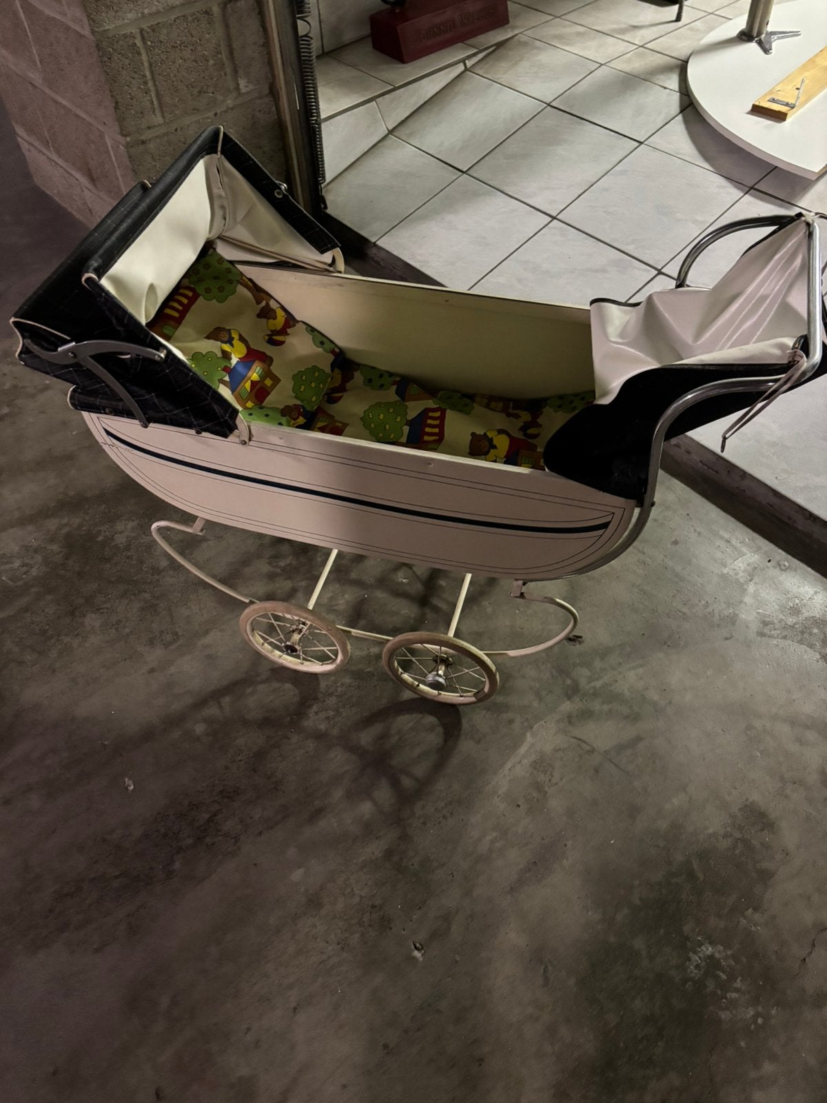 Kinderwagen Belgisch jaren 50 a 60, Enlèvement, Utilisé