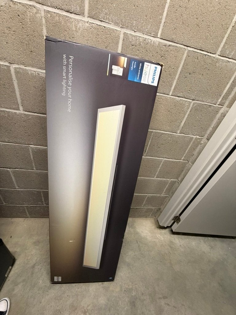 Philips Hue Aurelle paneellamp – (L:120cm,H: 4.8cm,B: 30cm), Overige fittingen, Ophalen of Verzenden, LED, Philips