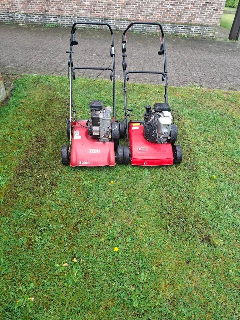 Verticuteermachine, Ophalen