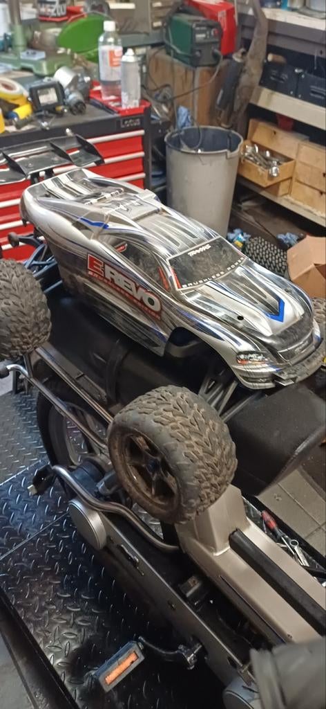 Traxxas erevo 6s, Enlèvement