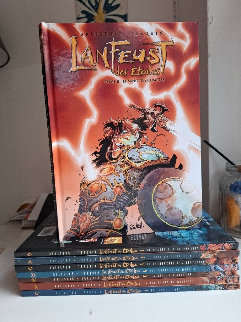 LANFEUST DES ETOILES TOMES 1 à 8 SERIE COMPLETE TBE, Boeken, Stripverhalen, Complete serie of reeks, Ophalen of Verzenden, Zo goed als nieuw