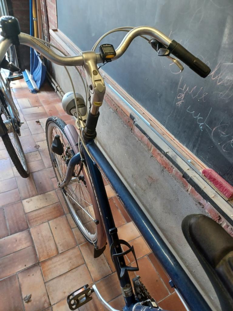 Herenfiets en damesfiets, Enlèvement