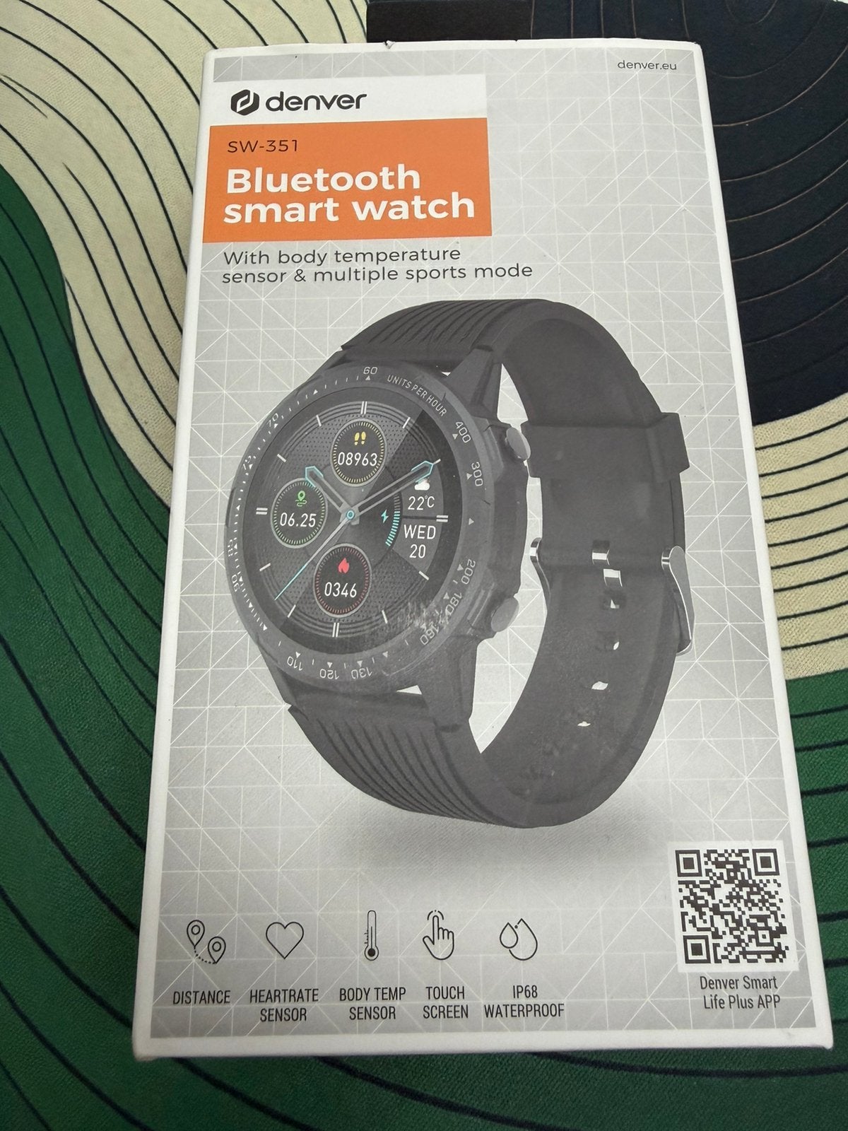 Denver SW-351 Bluetooth smartwatch, Enlèvement ou Envoi, Comme neuf