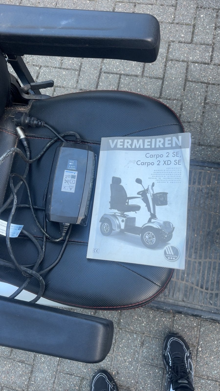 Scooter électrique Carpo 2 SE - Vermeiren, Enlèvement, Comme neuf
