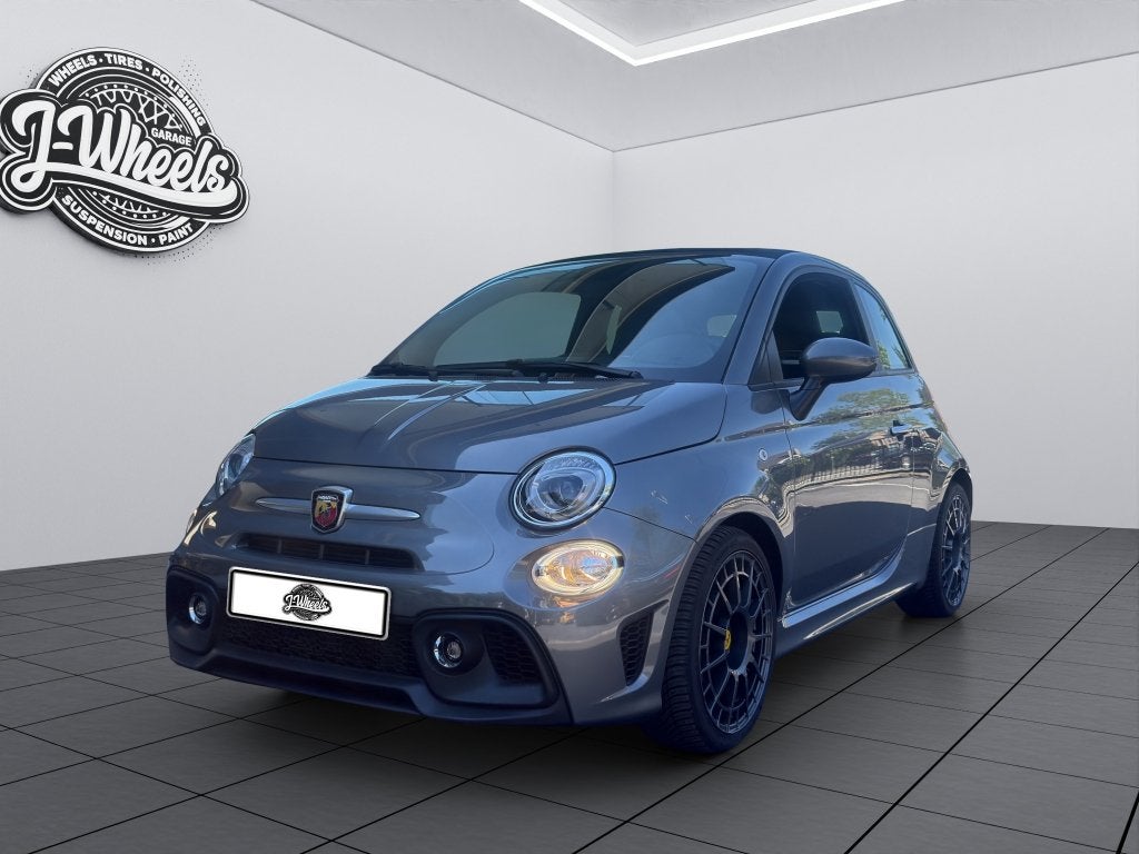 Abarth 500 cabrio 2023 slechts 8000km, Autos, Argent ou Gris, Euro 6, Entreprise, Cabriolet