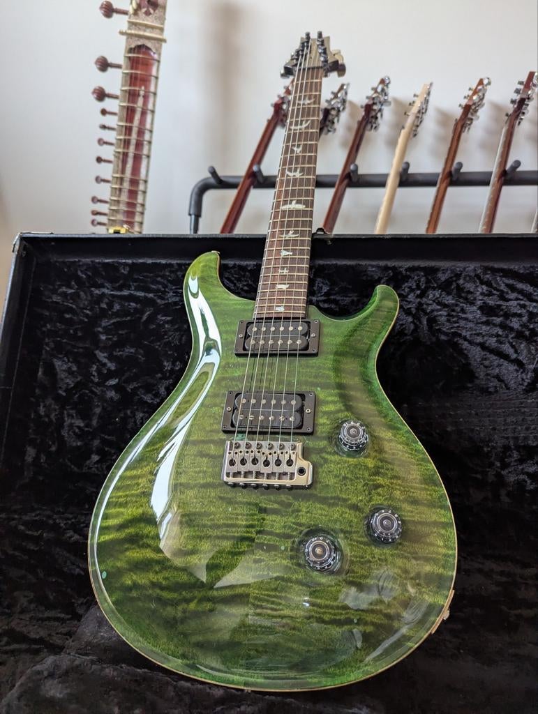 PRS Custom 24 Emerald Green 1993 CU24 Birds Core USA, Musique & Instruments, Instruments à corde | Guitares | Électriques, Fender