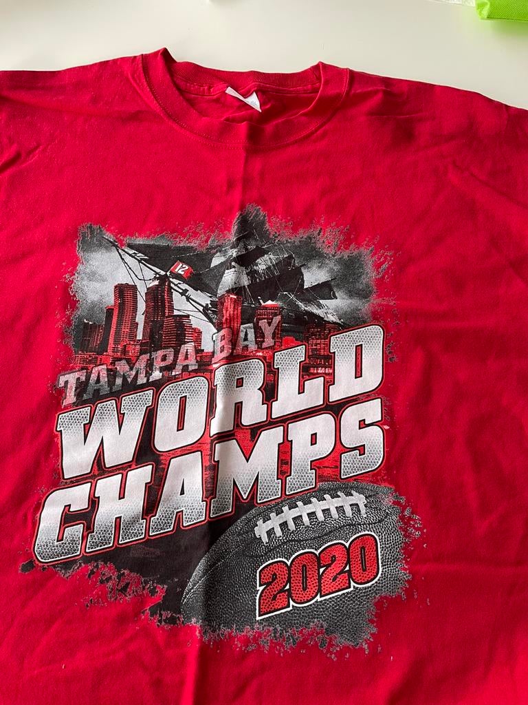 Tshirt. Tampa Bay. Maat xxl, Kleding | Heren, Verzenden, Zo goed als nieuw