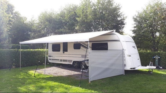 Thule oprolbaar windscherm (volledig nieuw), Caravans en Kamperen, Ophalen of Verzenden, Nieuw