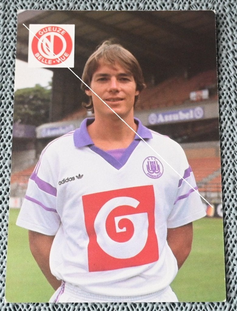 RSC Anderlecht / Foto 15 x 10,5 cm / Georges Grun # 2, Verzamelen, Verzenden, Gebruikt, Spelerskaart