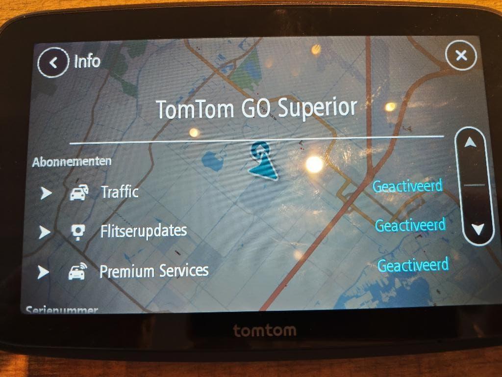 Tomtom Go Superior 7 inch World - Navigatiesysteem, Auto diversen, Ophalen of Verzenden