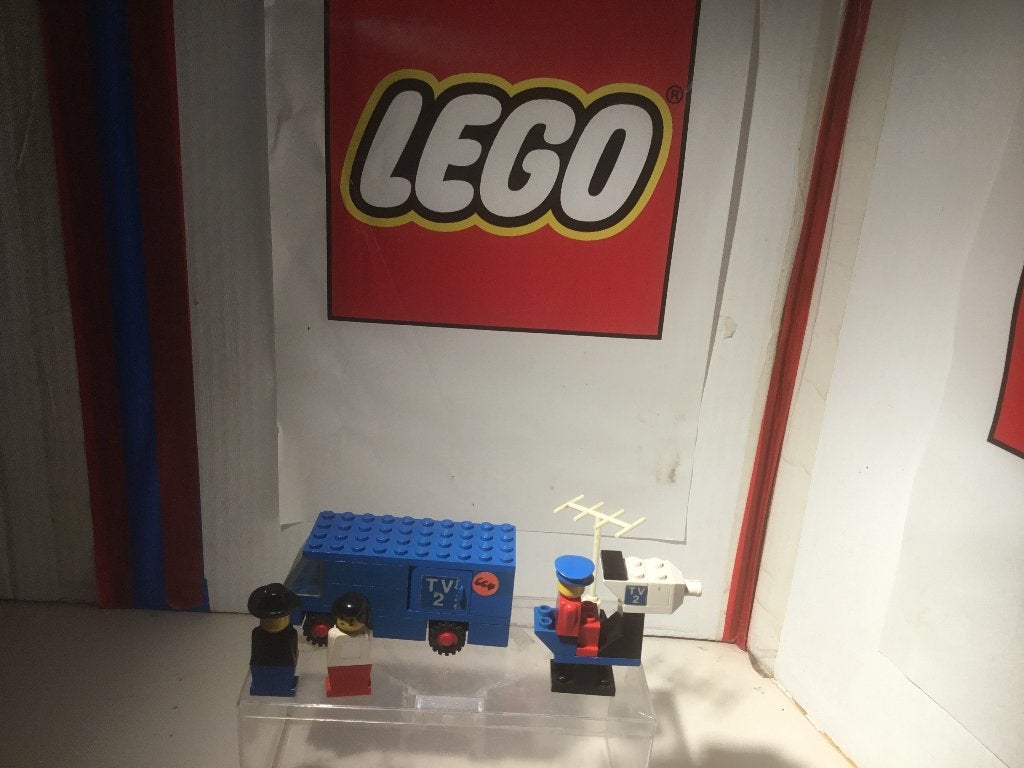 Lego 664-1 tv crew uit 1977, Gebruikt, Lego, Ophalen of Verzenden, Compleet