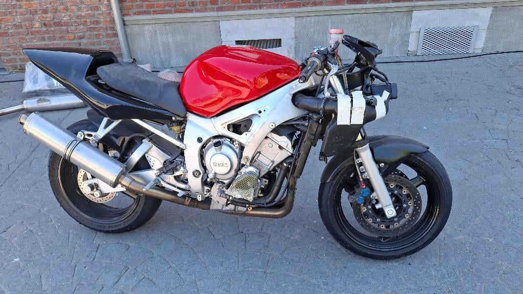 Yamaha R6 2002, Motoren, Motoren | Yamaha, Sportuitlaat, Occasion, 4 cilinders, Motorrijbewijs A