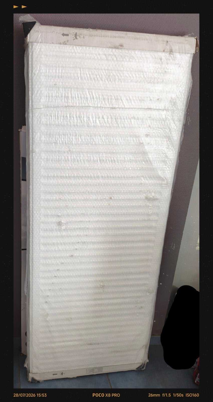 nieuwe radiator 1400 Watt, Doe-het-zelf en Bouw, Ophalen, 30 tot 80 cm, Radiator, Nieuw