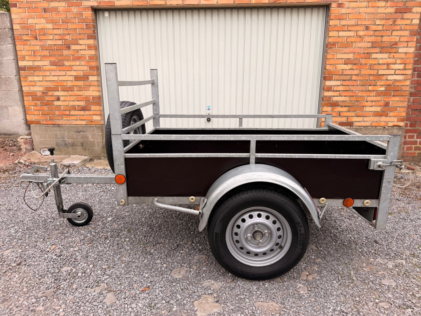 Remorque Deckers 160x100 – complète, très bon état, Enlèvement, Comme neuf