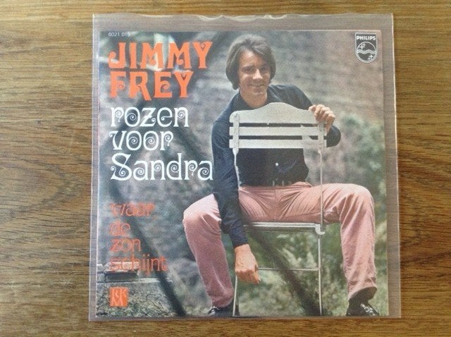 single jimmy frey, Housse de protection extérieure, Enlèvement ou Envoi, 7 inch, En néerlandais