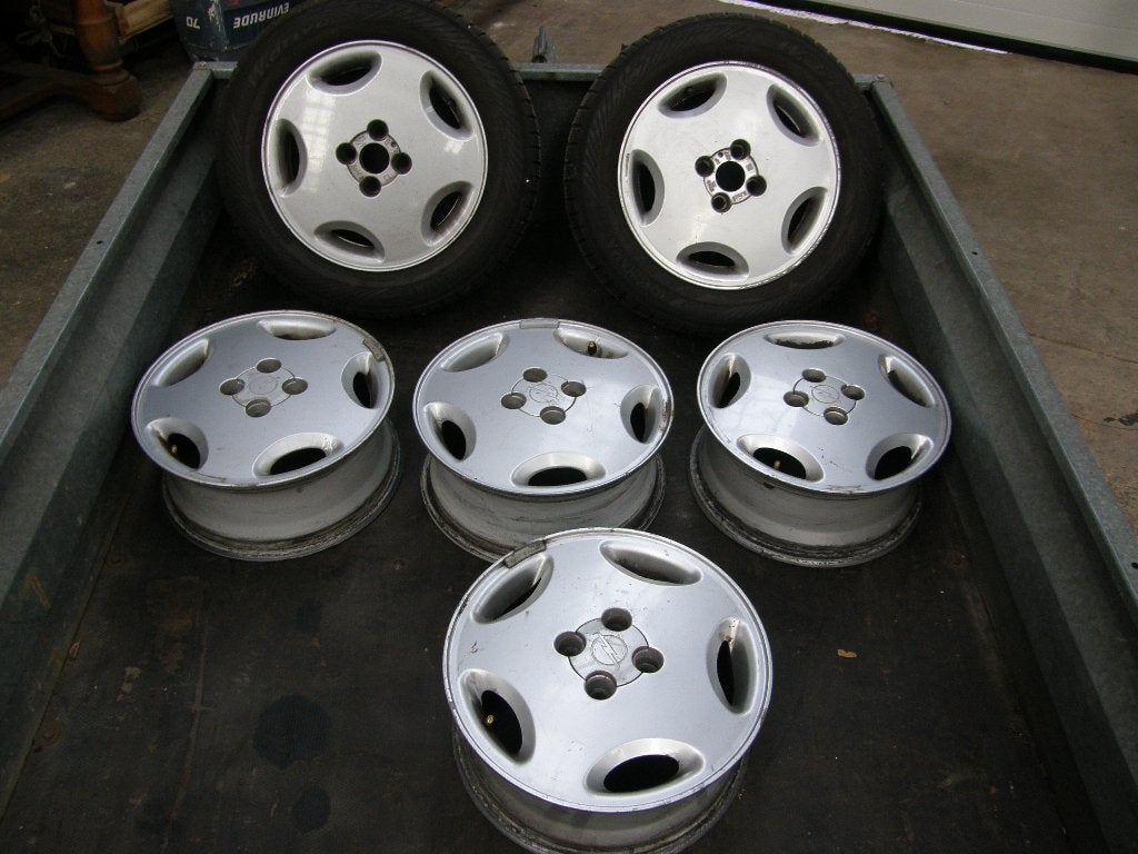 Jantes OPEL  Calibra 16S - aluminium 15" - lot de 6 pièces, 15 pouces, Pneus hiver, Véhicule de tourisme, Enlèvement