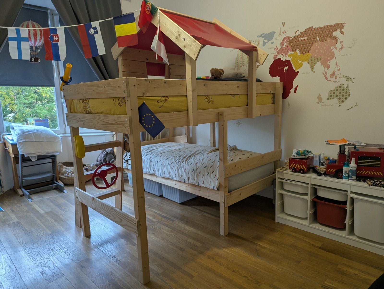 lit superposé + matelas, Enlèvement