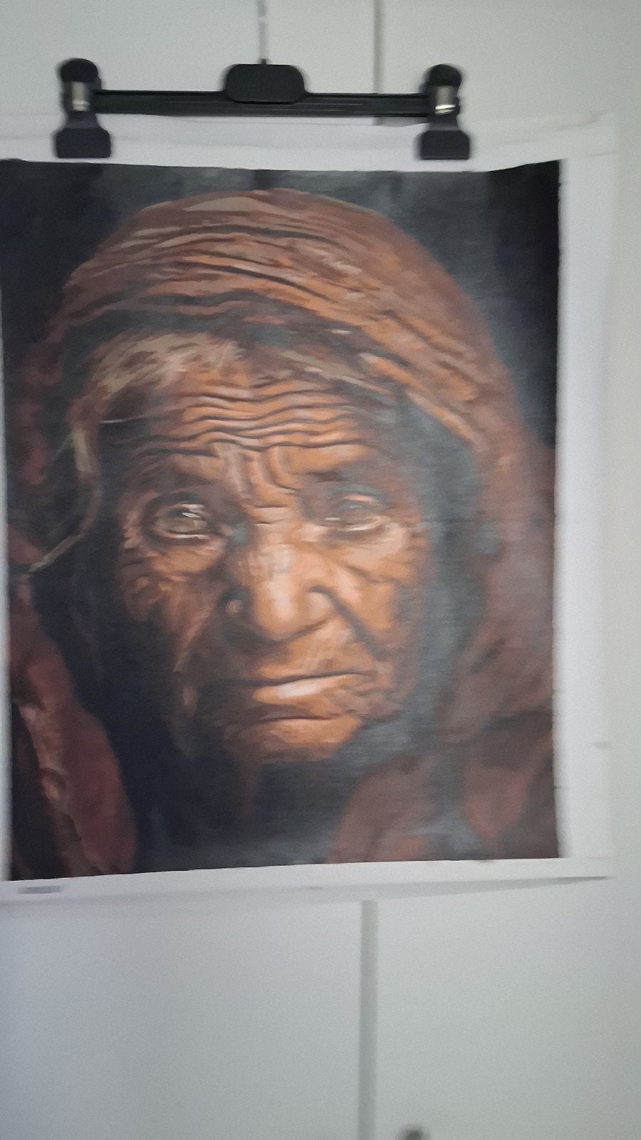 Oude vrouw, Enlèvement