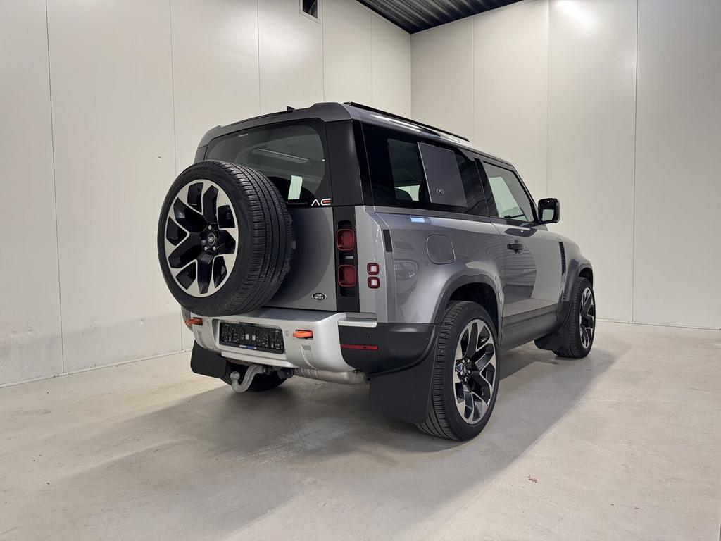 Land Rover Defender 3.0 D 200 Autom. - Lichte Vracht - Tops, Autos, Land Rover, 0 kg, Argent ou Gris, Euro 6, 0 kg
