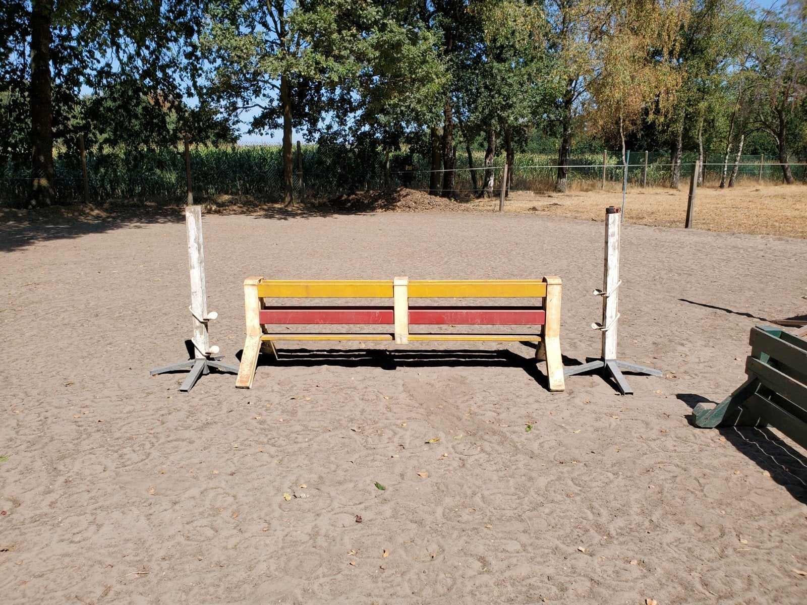 Verschillende hindernissen te koop. Staanders hekjes ect., Ophalen, Gebruikt, Springen