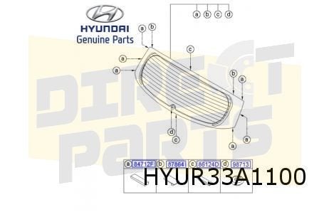 Hyundai i10 (1/14-2/20) Achterruit (clear) Origineel! 87110B, -, Nieuw, Ophalen of Verzenden, Achter
