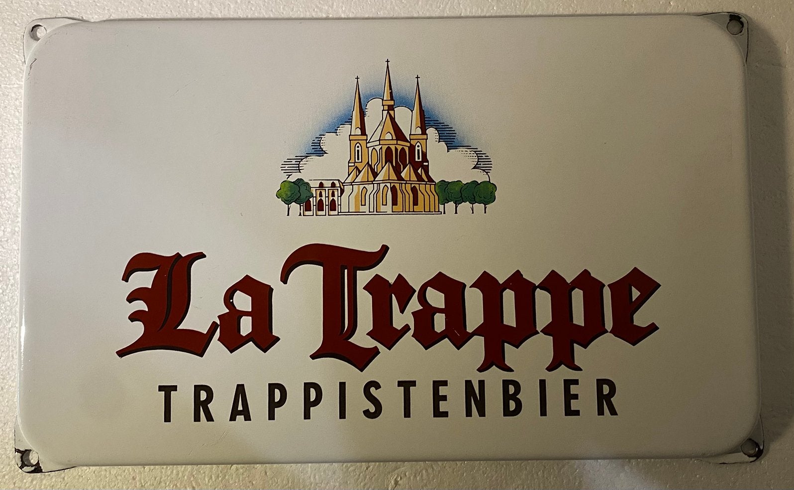 Emaille La Trappe, Enlèvement ou Envoi, Comme neuf, La Trappe