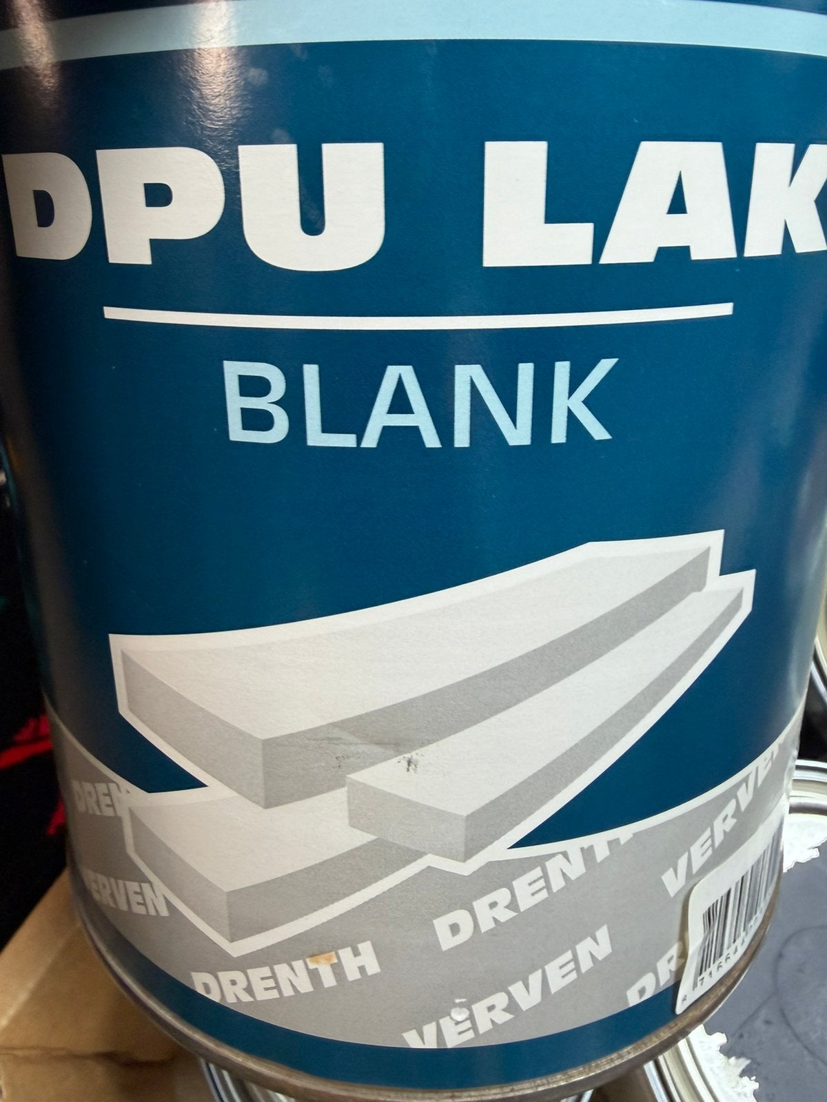 DPU kleurloze, blanke, glanzende vernis 2,5liter, Ophalen of Verzenden, Nieuw