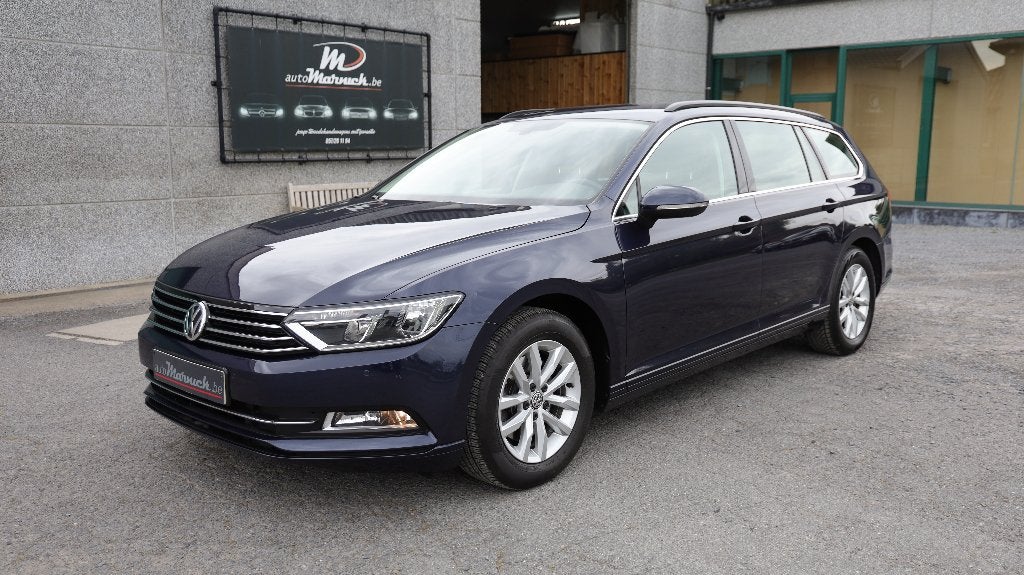 VW Passat break 1,4TSI 2017 GPS-Cruise-PDC-Front assist, Auto's, Blauw, 5 deurs, 119 g/km, Passat