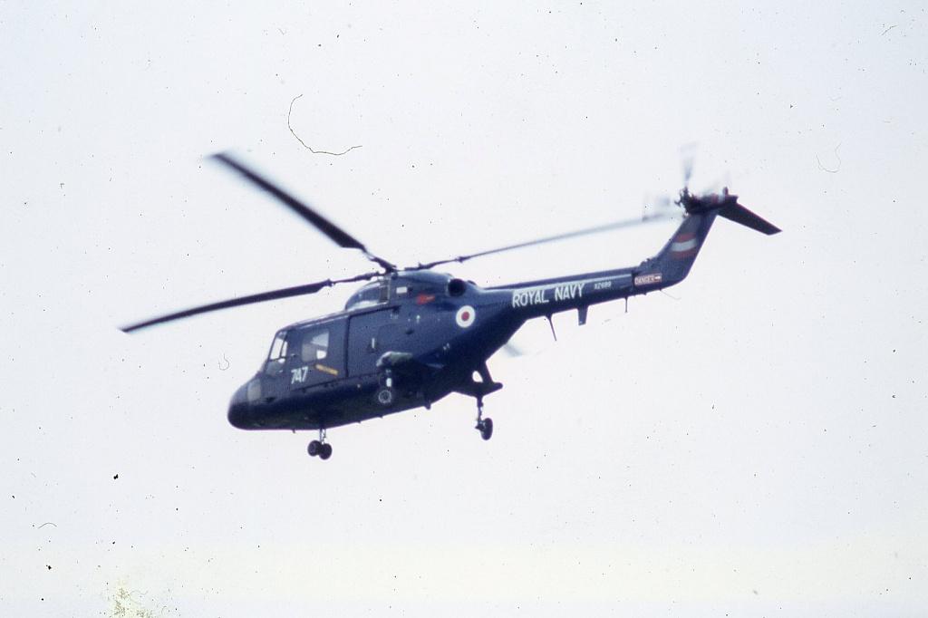 5 dia's - helicopter Westland Lynx, Verzenden, Marine, Foto of Poster