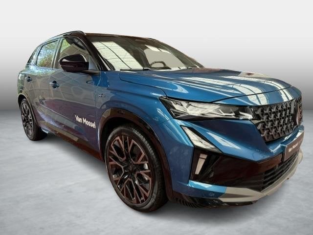 Renault Austral full hybrid E-Tech esprit Alpine, Auto's, Stof, Gebruikt, Elektrische koffer, Blauw