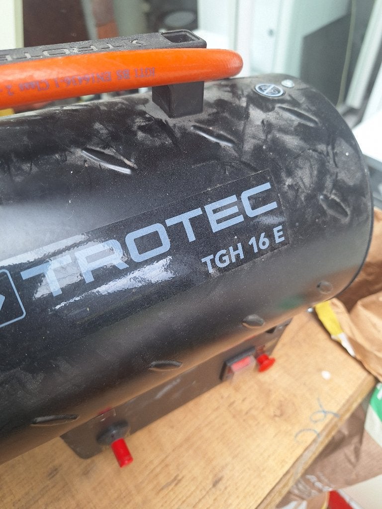 warmelucht kanon. TROTEC, Doe-het-zelf en Bouw, Ophalen, Gebruikt, 800 watt of meer, Overige typen