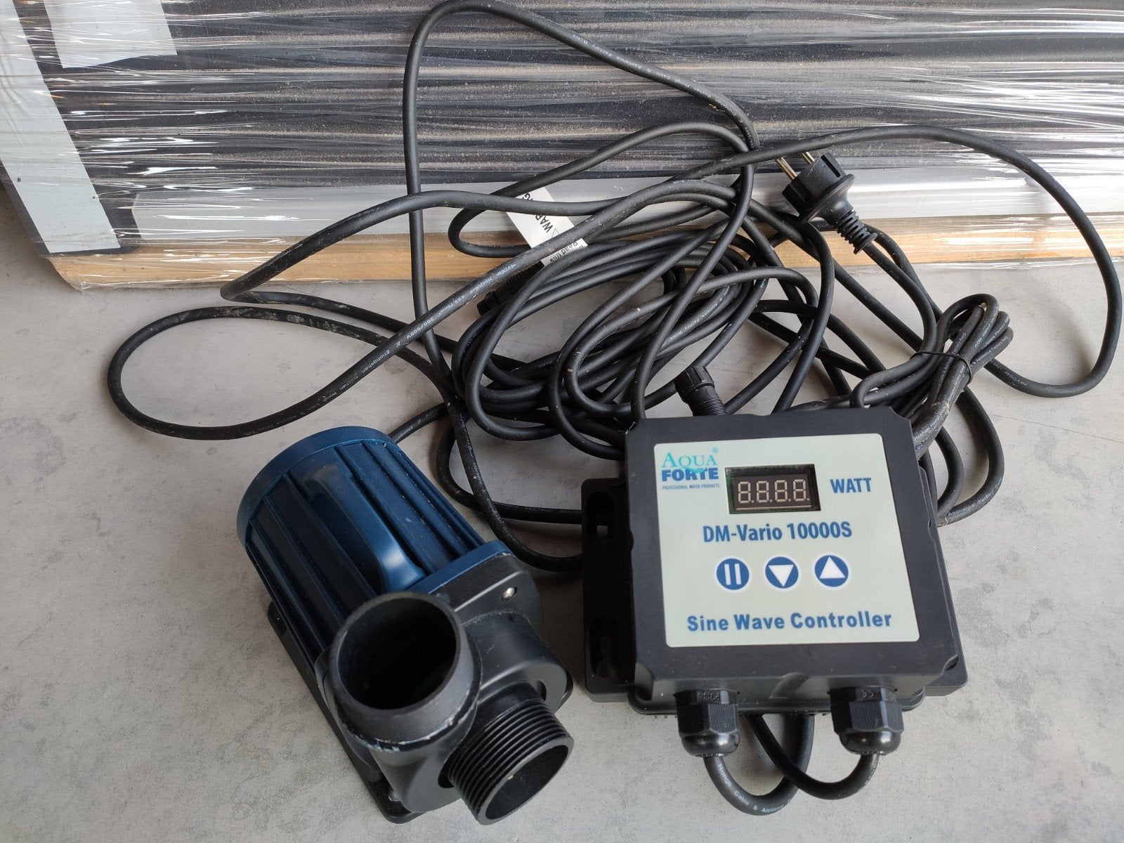 AquaForte DM-10000 Vario S, Tuin en Terras, Ophalen of Verzenden, Gebruikt, Vijverpomp